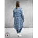 NO.1 By OX Jurk Smock Blauw-Wit 